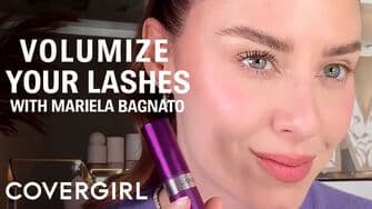 APPLYING THE NEW SIMPLY AGELESS LASH PLUMPING MASCARA WITH MARIELA BAGNATO